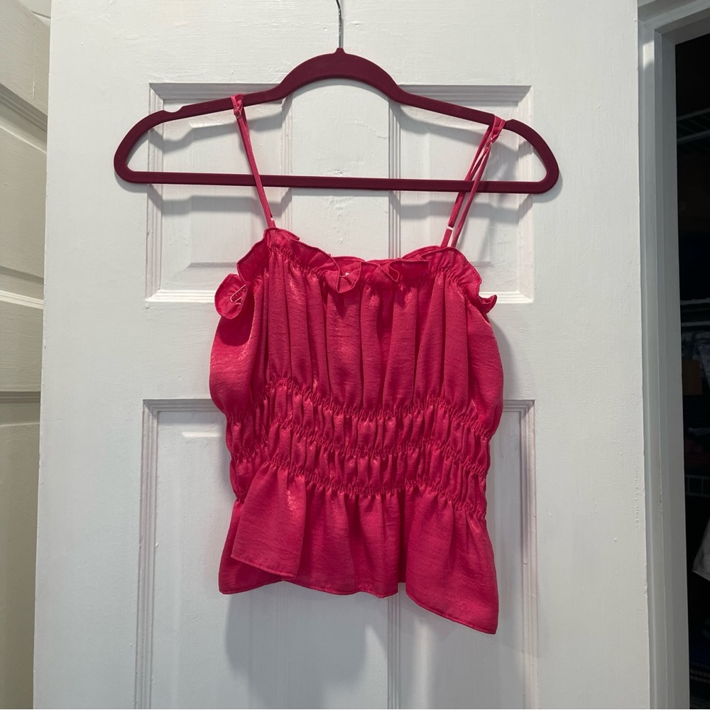 Pink Vestique Tank Top - Picture 1 of 3